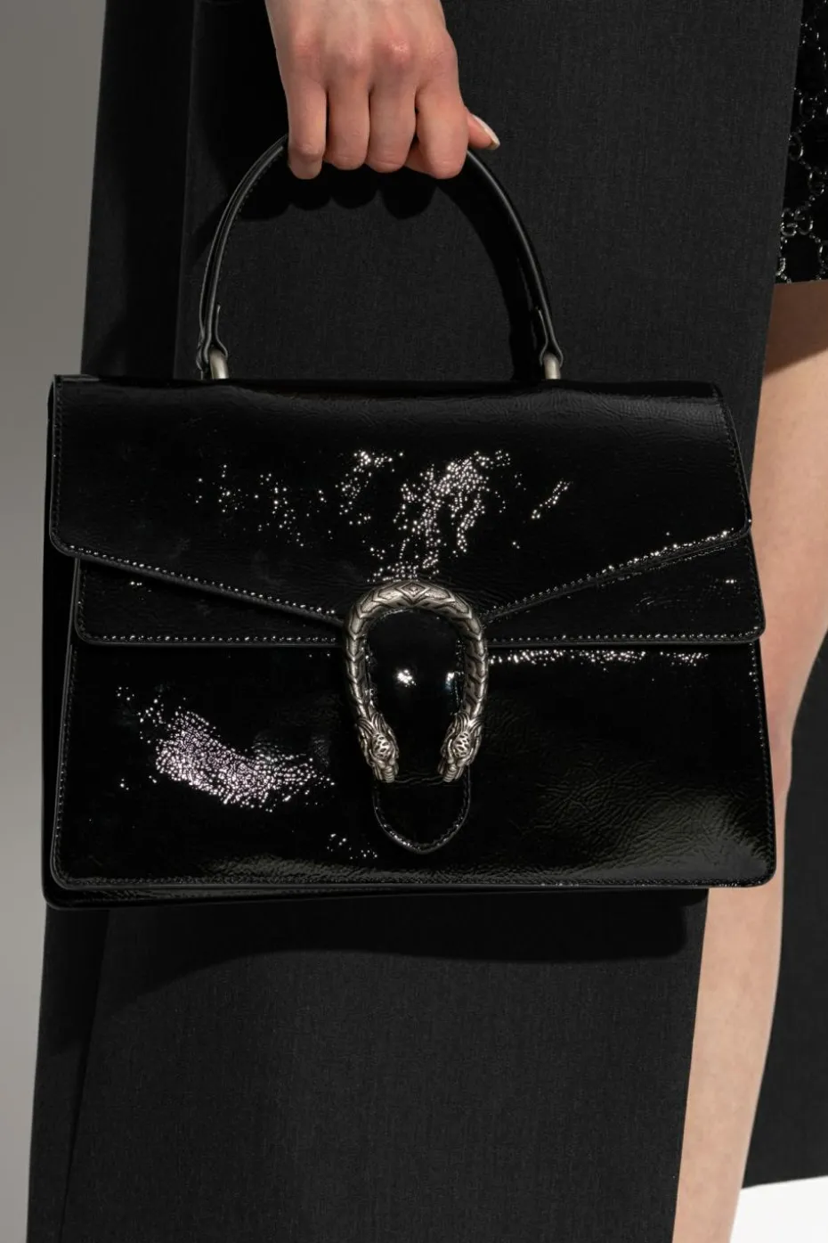 Gucci BLACK Shoulder bag Dionysus Medium