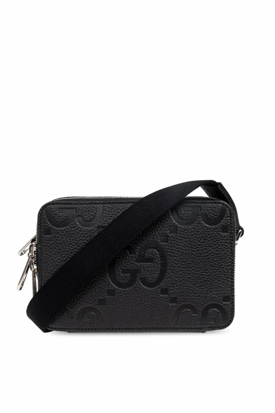 Gucci BLACK Shoulder bag Jumbo GG Super Mini