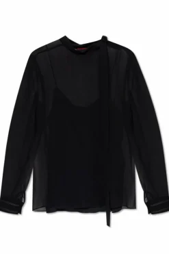 Gucci BLACK Silk blouse