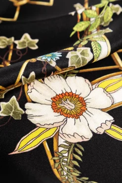 Gucci BLACK Silk shawl