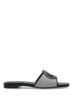 Gucci BLACK Slides with logo