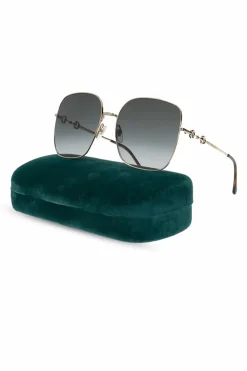 Gucci BLACK Sunglasses with logo