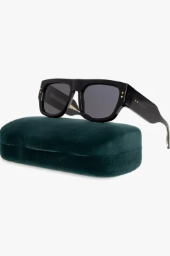 Gucci BLACK Sunglasses with logo