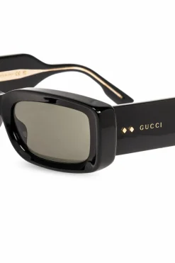 Gucci BLACK Sunglasses with logo