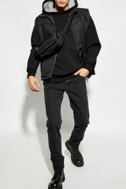 Gucci BLACK Sweatshirt with logo