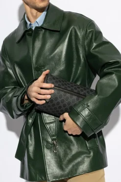 Gucci BLACK Toiletry bag GG Emblem Medium