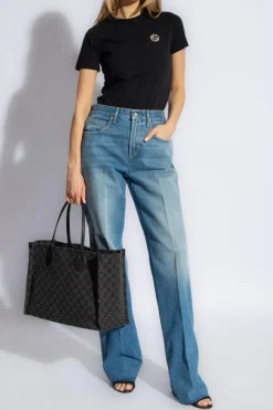 Gucci BLACK T-shirt with logo