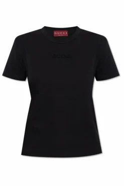 Gucci BLACK T-shirt with logo