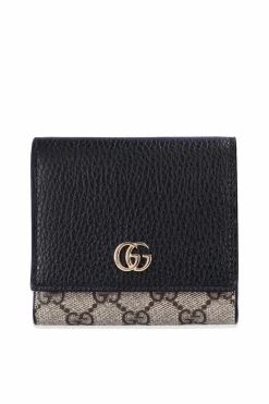 Gucci BLACK Wallet with logo