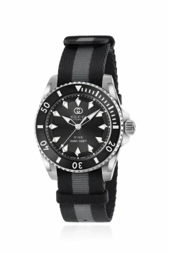 Gucci BLACK Watch with logo