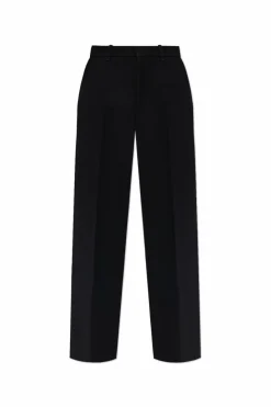 Gucci BLACK Wool bell-bottoms