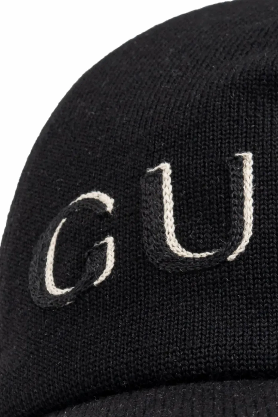Gucci BLACK Wool cap with visor