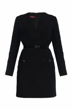 Gucci BLACK Wool Dress