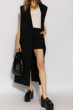 Gucci BLACK Wool shorts