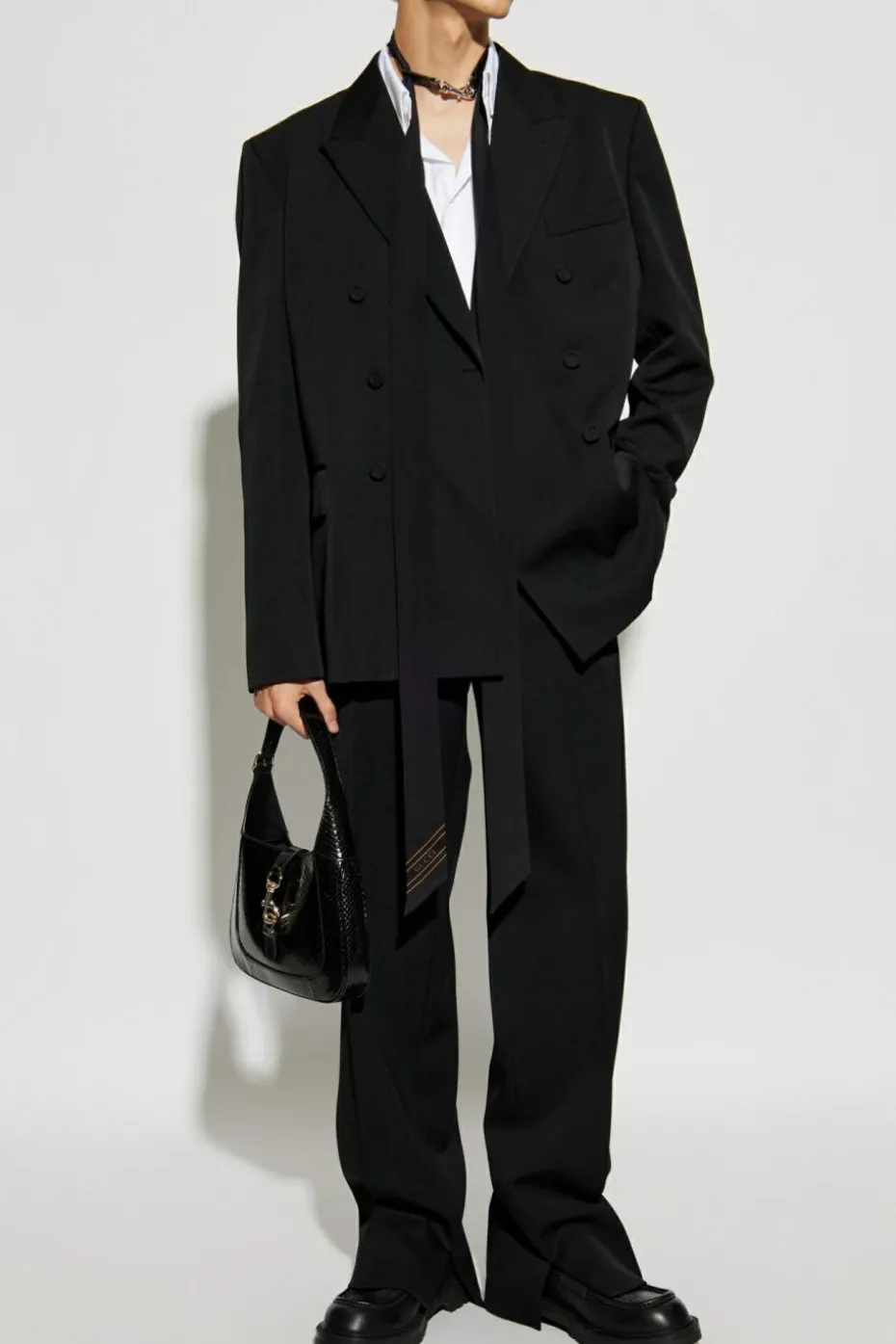 Gucci BLACK Wool Suit