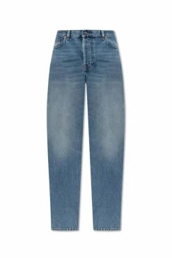 Gucci BLUE High-waisted jeans