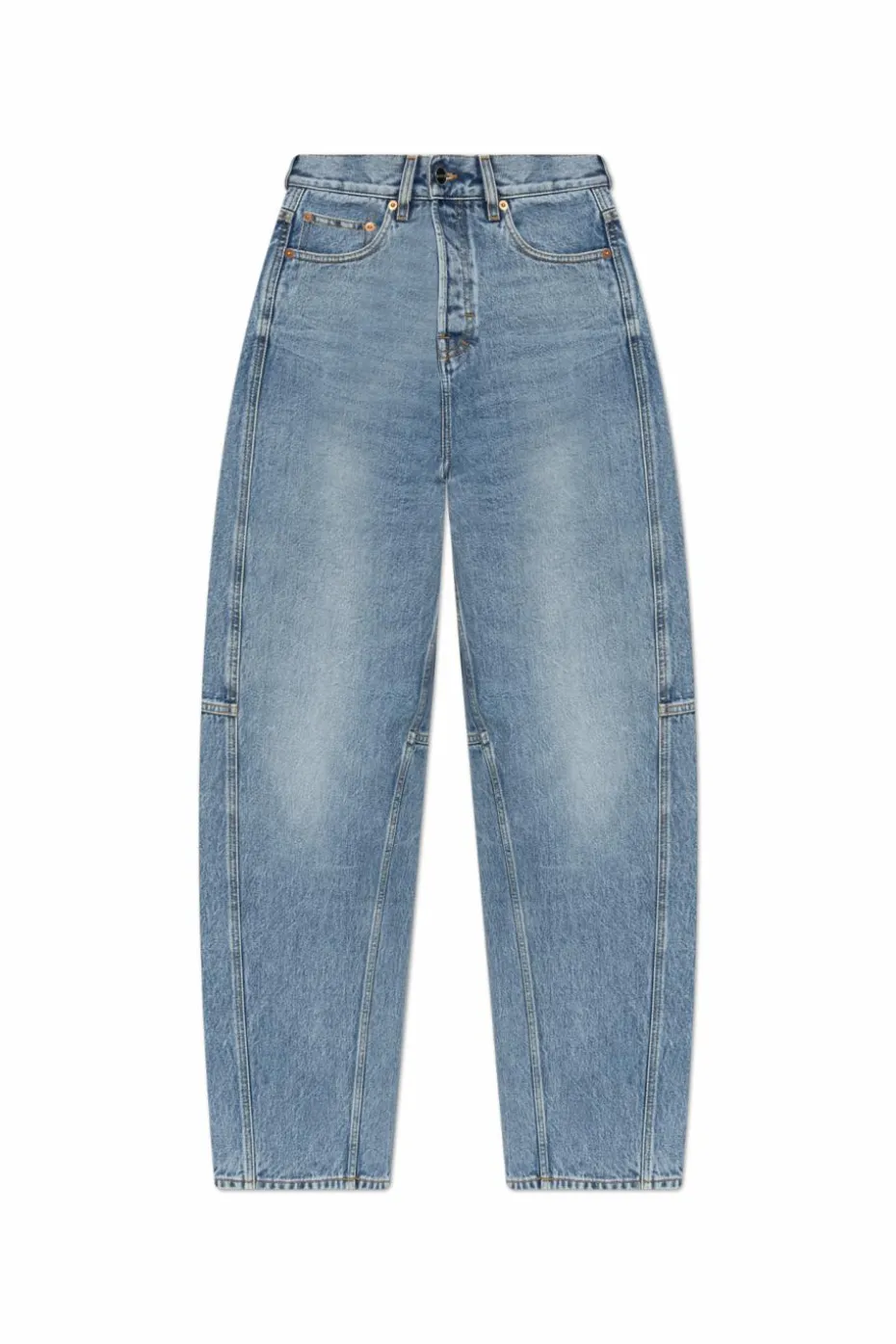 Gucci BLUE High-waisted jeans