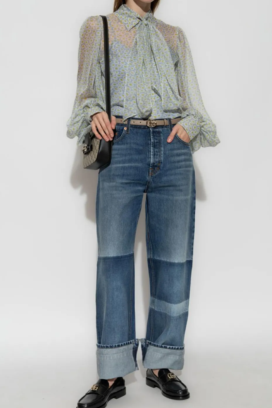Gucci BLUE Jeans with logo