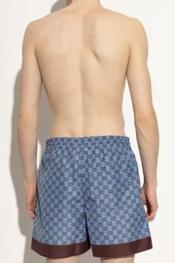 Gucci BLUE Swim trunks