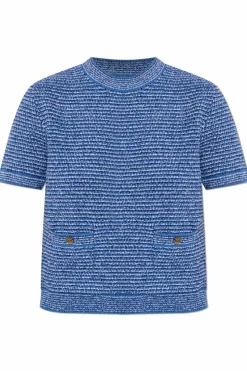 Gucci BLUE Top with pockets