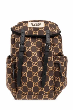 Gucci BROWN Backpack with monogram