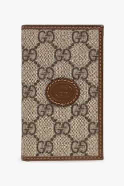 Gucci BROWN Card case with logo