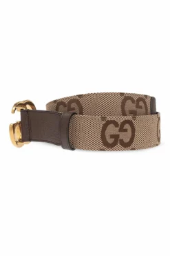 Gucci BROWN GG Supreme belt