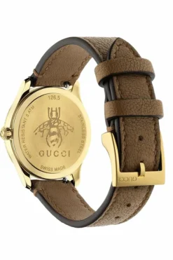Gucci BROWN ‘G-Timeless’ watch