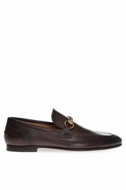 Gucci BROWN Horsebit loafers