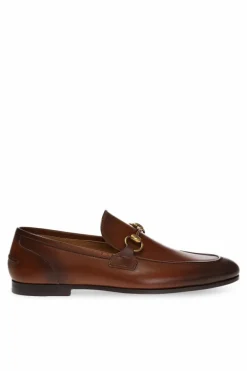 Gucci BROWN 'Jordaan' loafers