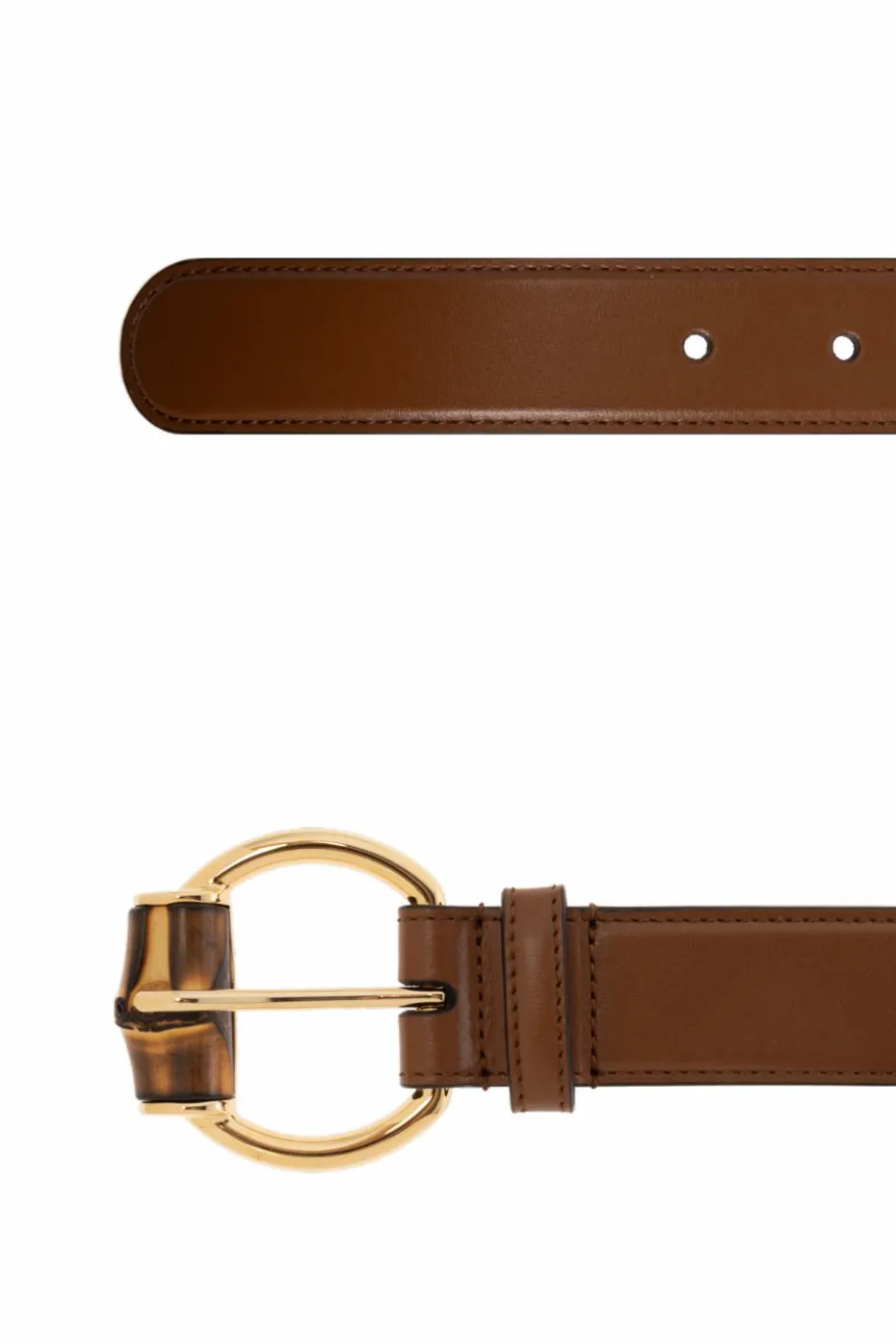 Gucci BROWN Leather belt