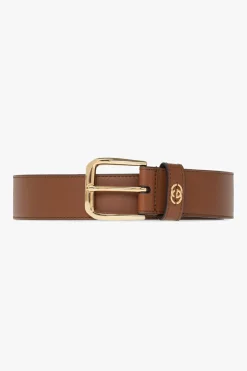Gucci BROWN Leather belt