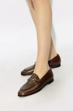 Gucci BROWN Leather loafers