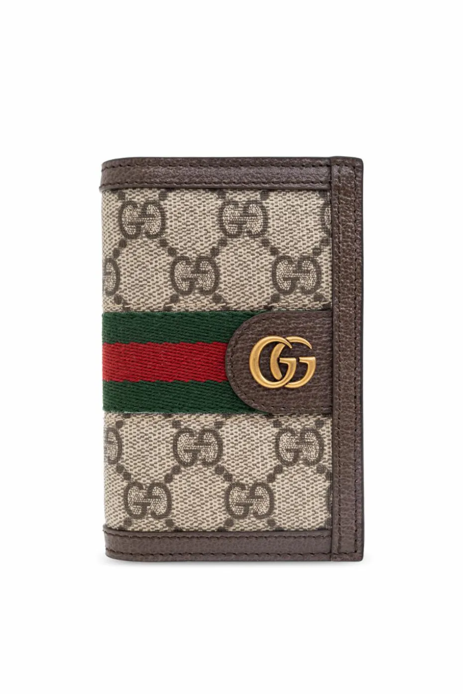 Gucci BROWN Ophidia card holder