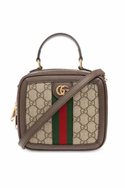 Gucci BROWN ‘Ophidia’ shoulder bag