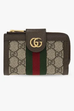 Gucci BROWN ‘Ophidia’ wallet