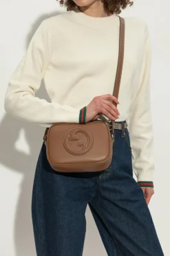Gucci BROWN Shoulder bag Blondie Mini