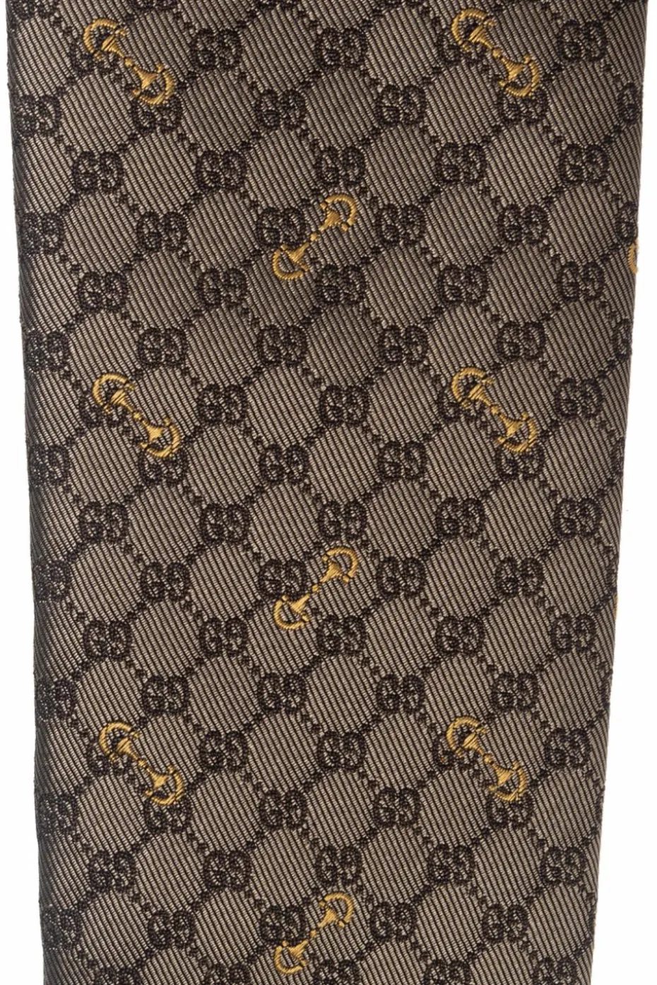 Gucci BROWN Silk tie