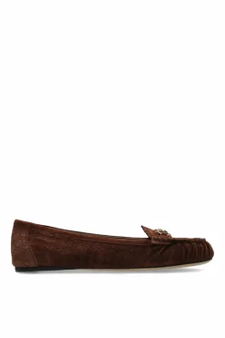 Gucci BROWN Suede shoes type 'loafers'