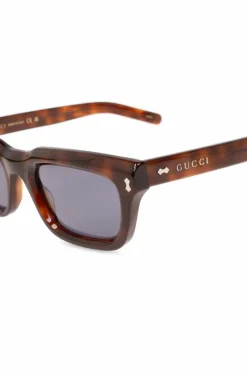 Gucci BROWN Tortoiseshell sunglasses