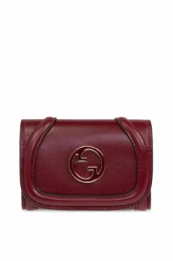 Gucci BURGUNDY Card case