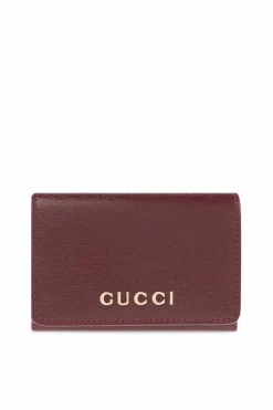 Gucci BURGUNDY Card case
