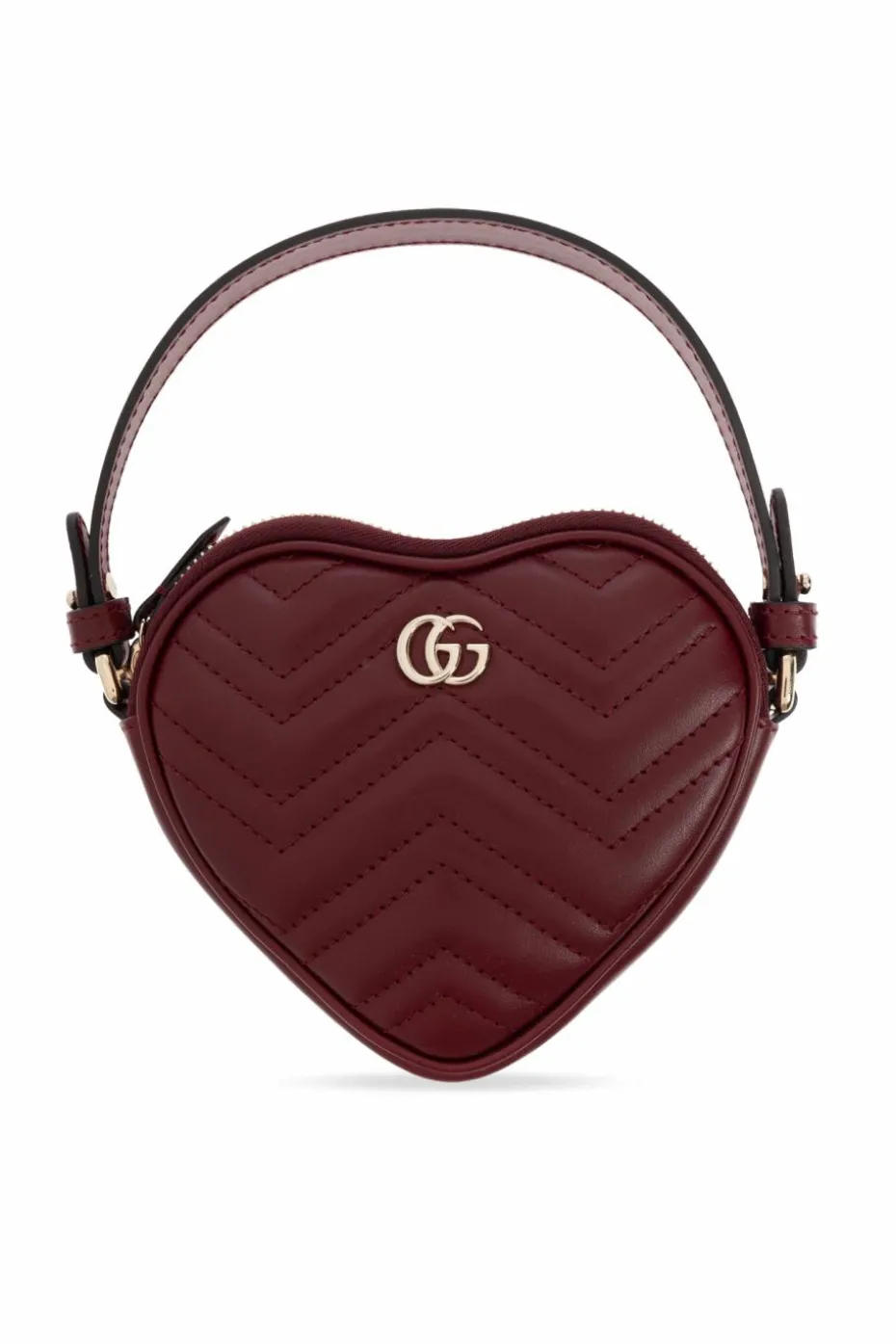 Gucci BURGUNDY Handbag "GG Marmont Mini"