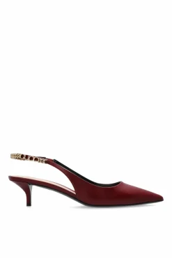 Gucci BURGUNDY Heeled shoes Signoria
