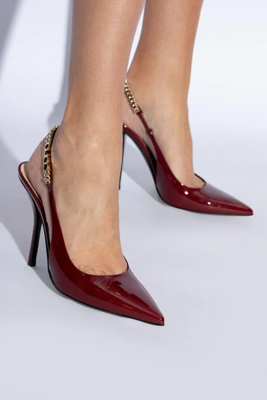 Gucci BURGUNDY High-heeled shoes