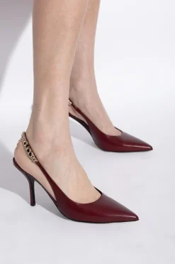 Gucci BURGUNDY Leather high-heeled shoes Signoria