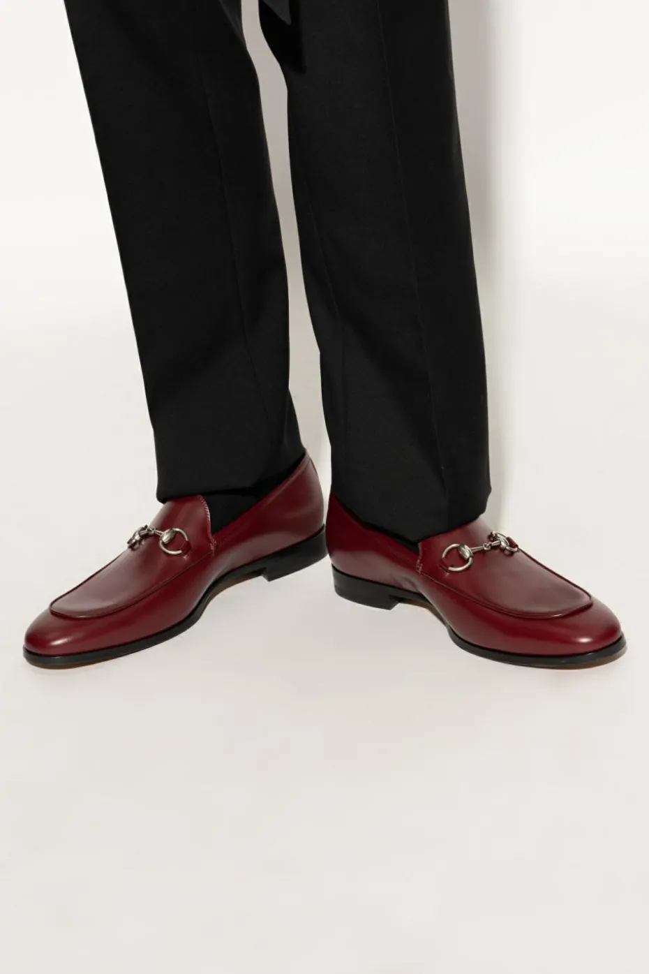 Gucci BURGUNDY Leather shoes