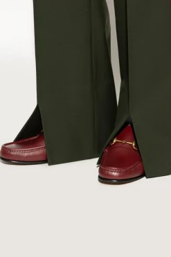 Gucci BURGUNDY Leather shoes