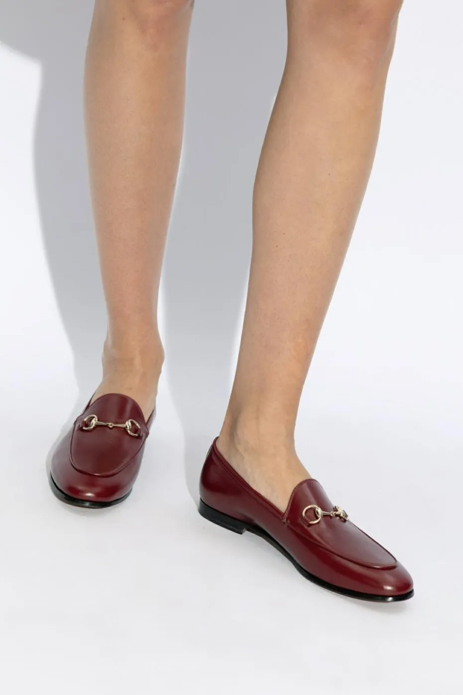 Gucci BURGUNDY ‘Loafers’ type shoes