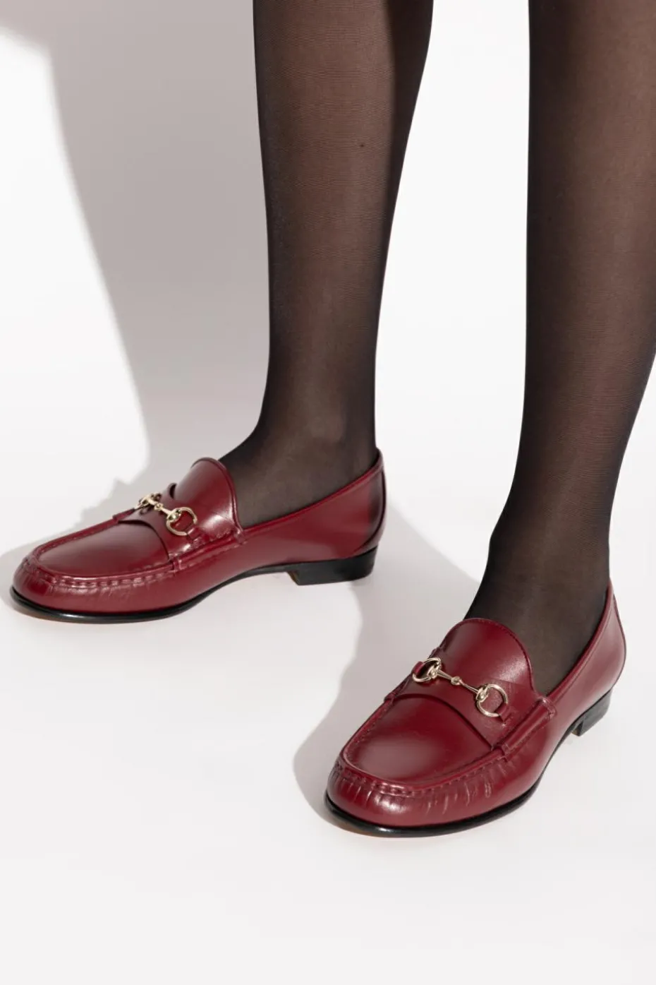 Gucci BURGUNDY Loafers type shoes